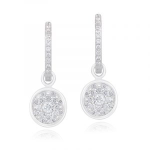 Aura Diamond Earrings M