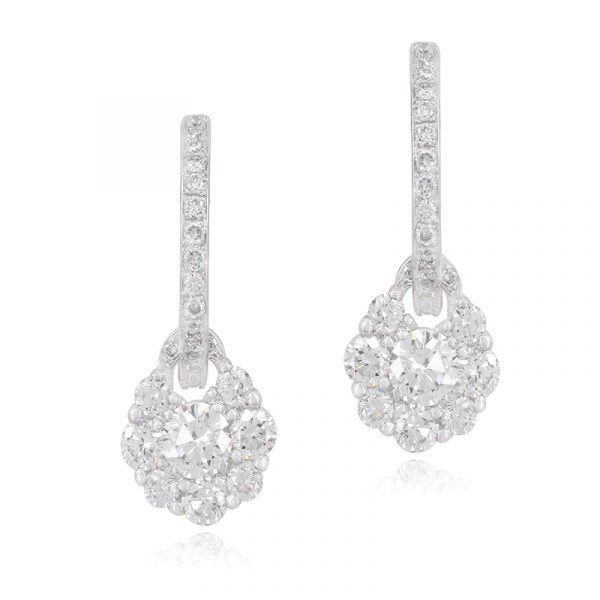 Charming Diamond Earrings